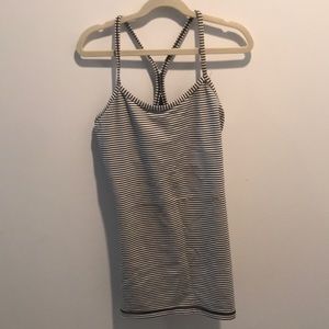 Lululemon striped tank